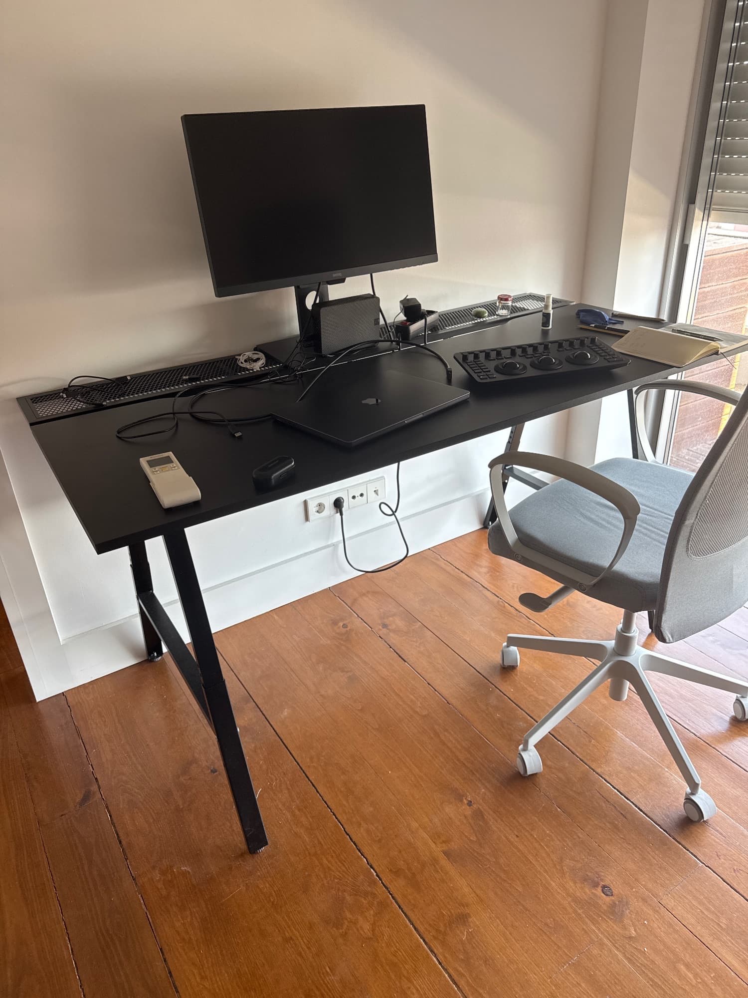 UTESPELARE gaming desk, black, 160x80 cm