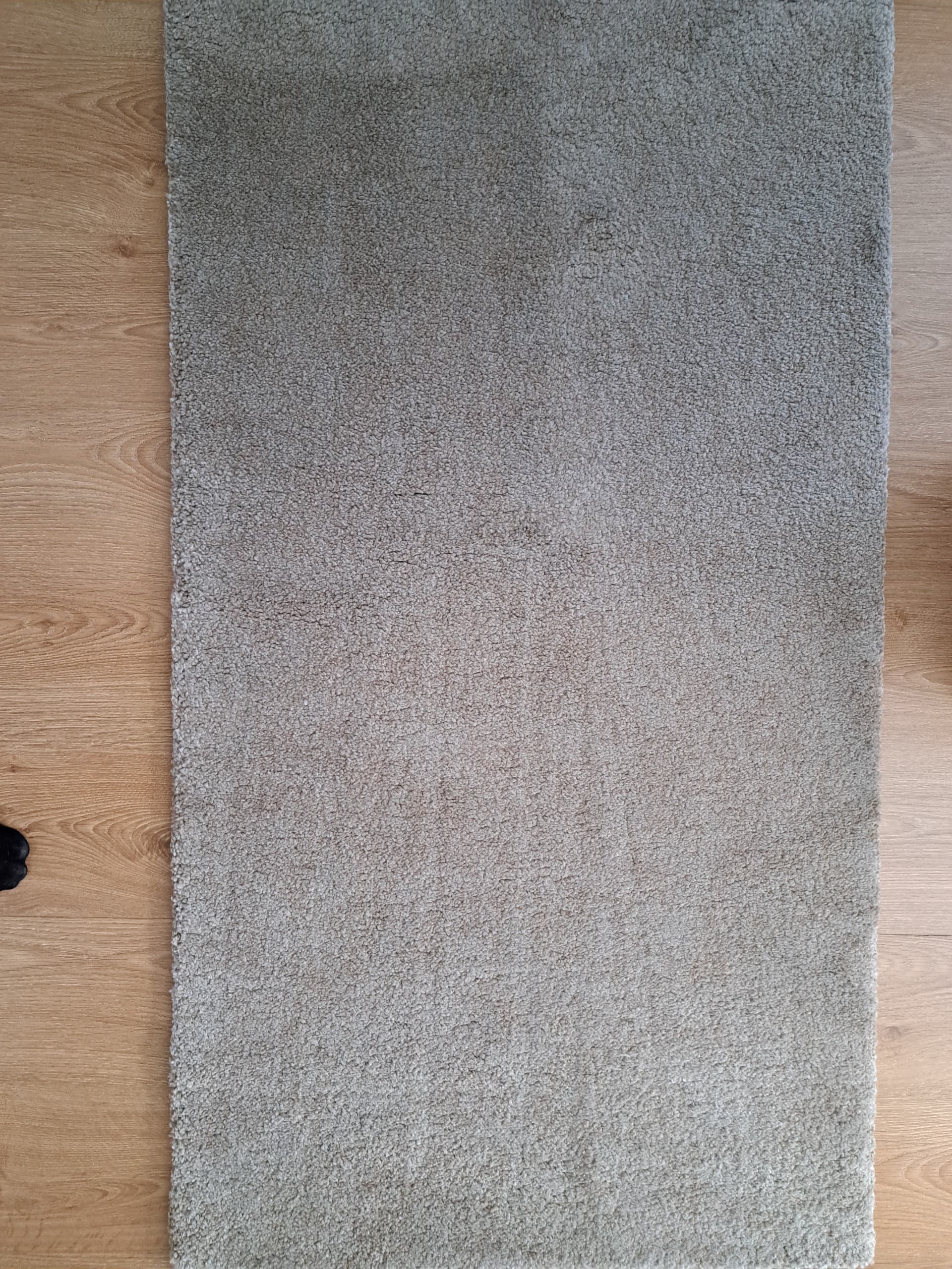 STOENSE rug, low pile, beige, 80x150 cm