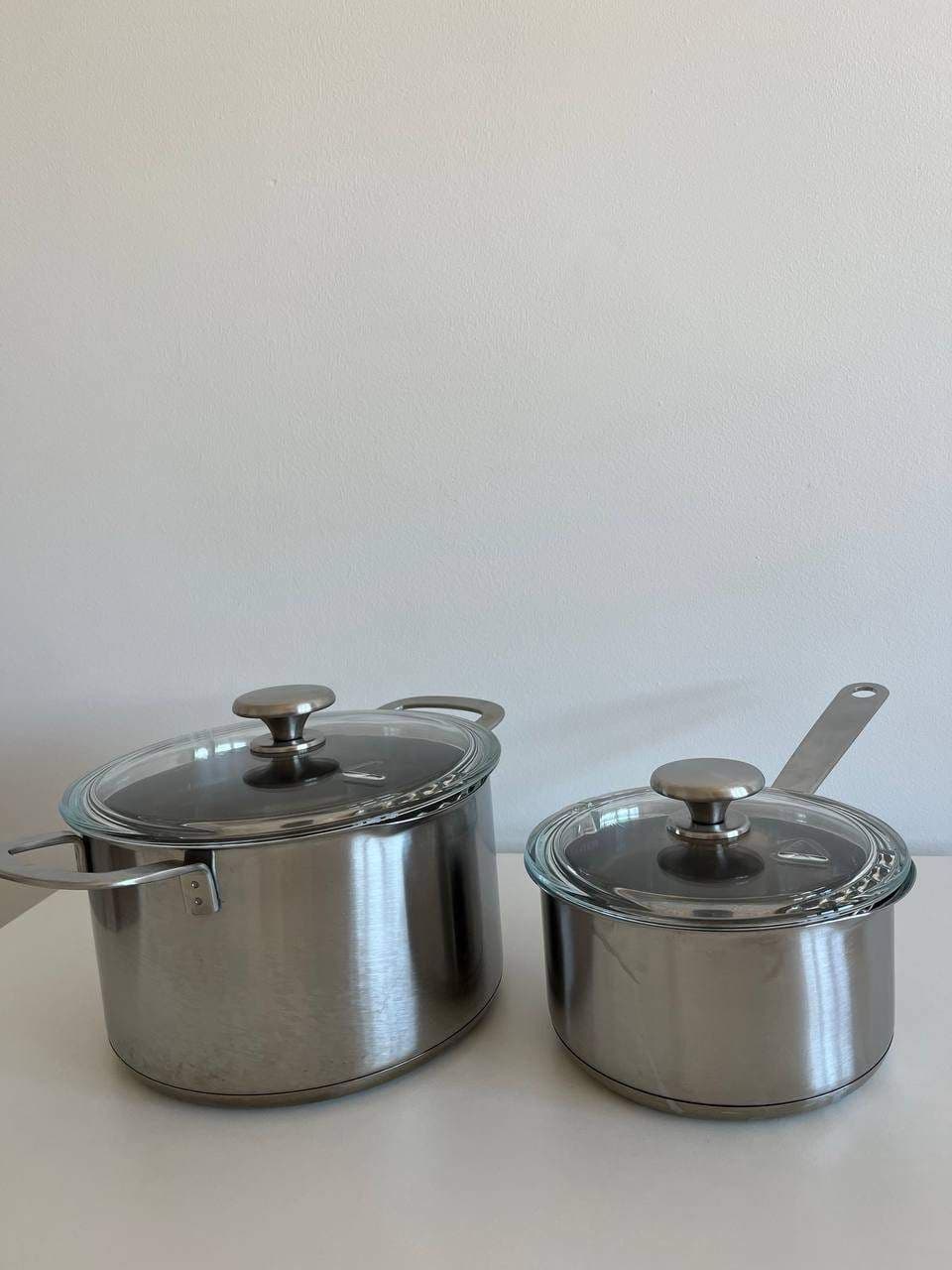HEMKOMST panela c/tampa, aço inoxidável/vidro, 5 l